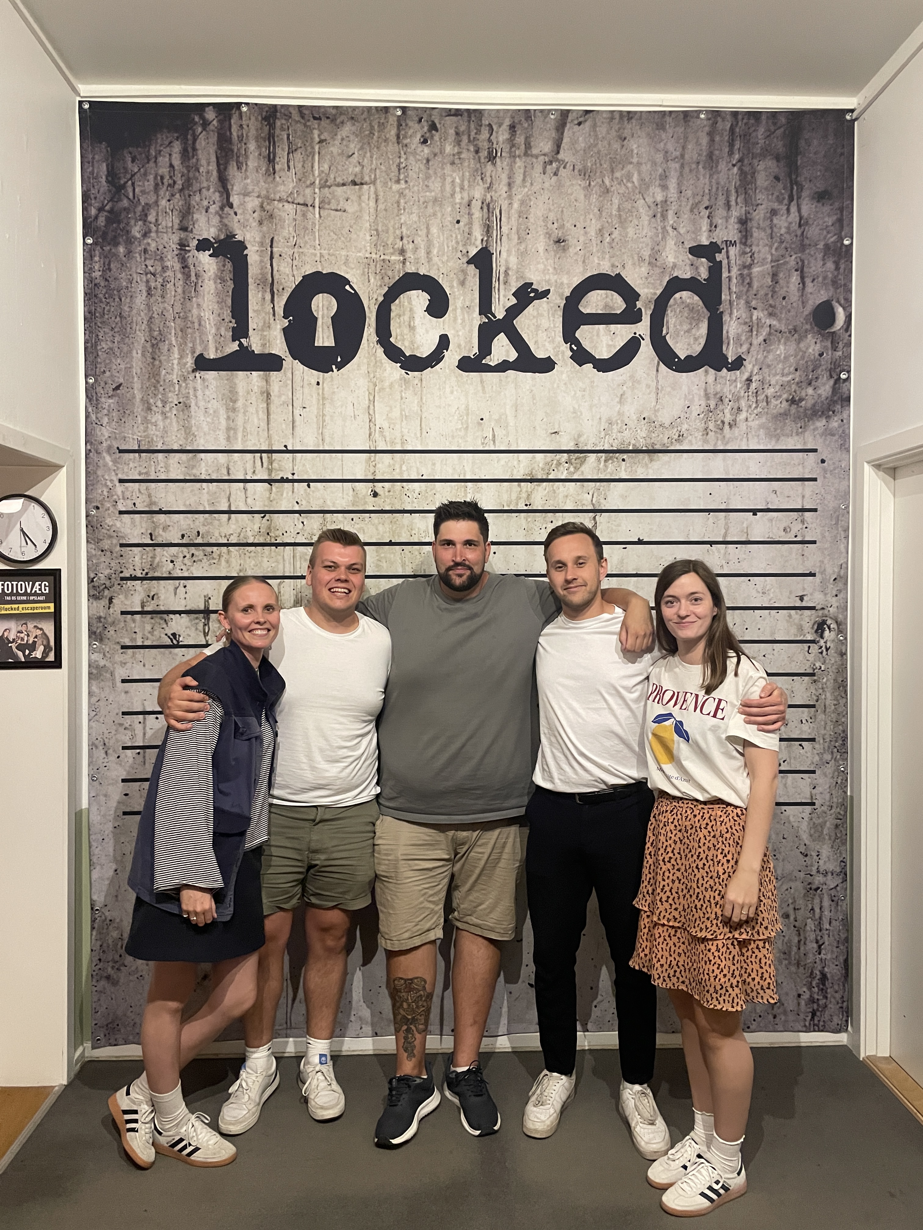Team building escape room activity